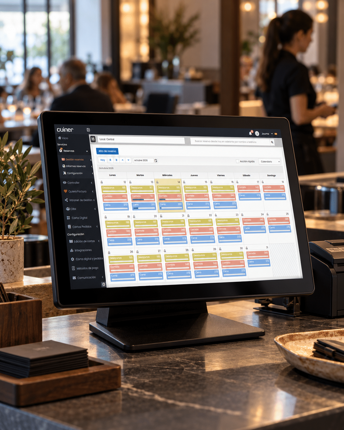 cuiner 8.01 novedades en software hostelería y restauración
